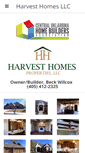 Mobile Screenshot of harvesthomesok.com